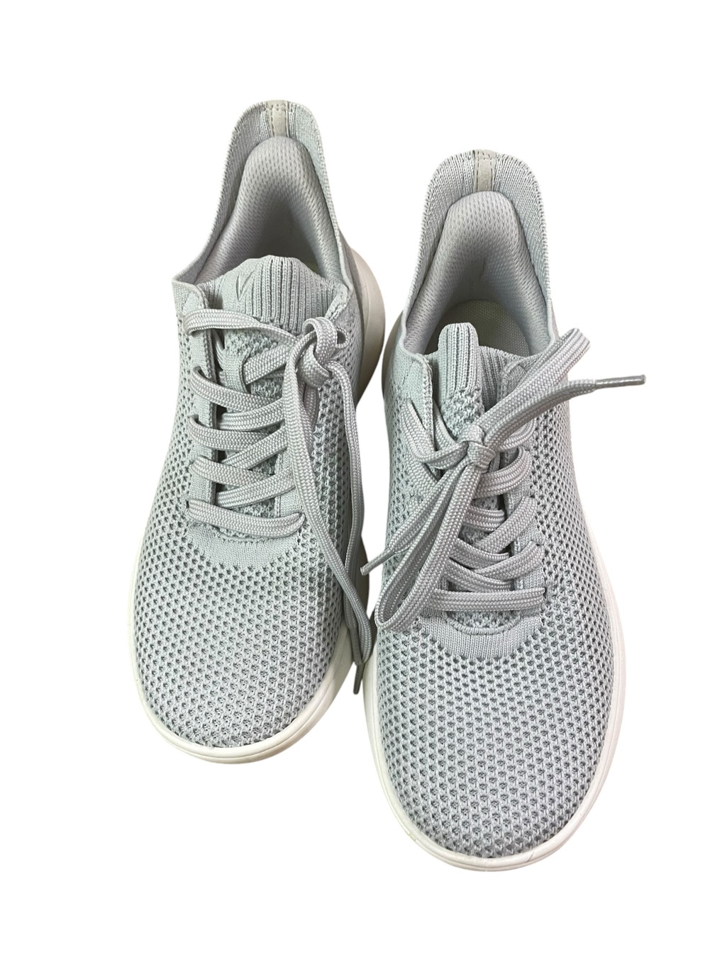 Vivian Light Gray Women's Athletic Knit Sneakers Size 6 Worn Once!